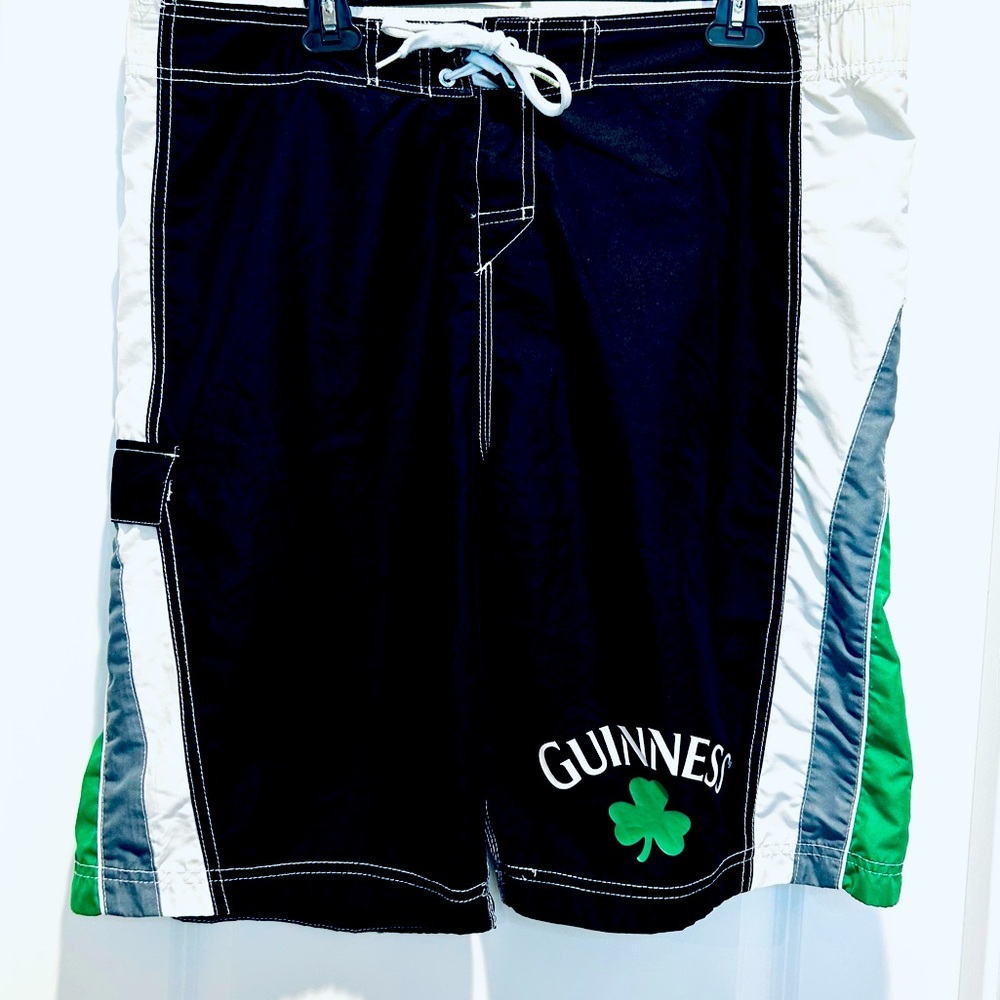 Men’s XL Guinness Board Shorts / Swim Trunks, vacation vibes!